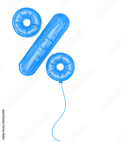 Blue Balloon Percentage