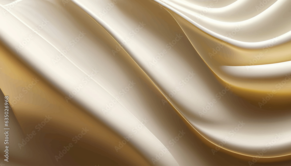 Abstract white and light golden wave modern soft luxury texture with smooth and clean vector subtle background illustration vector illustration .