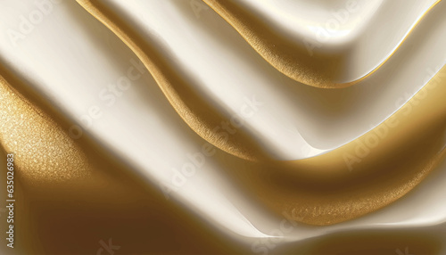 Abstract white and light golden wave modern soft luxury texture with smooth and clean vector subtle background illustration vector illustration .