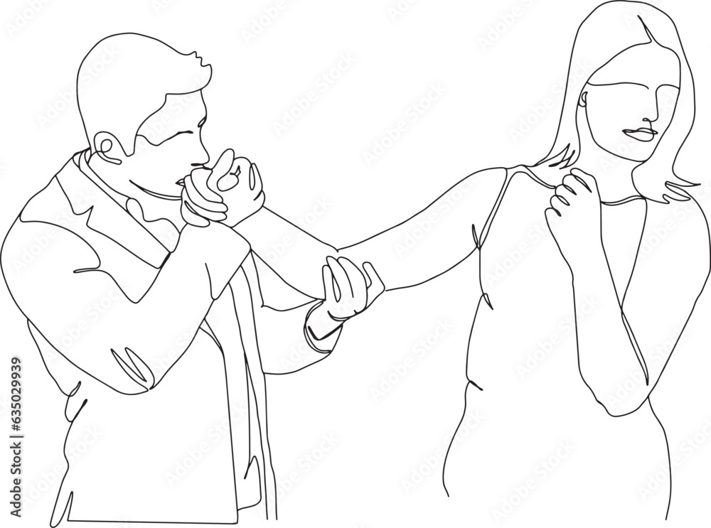 Single Line Sketch Couple's Argument in Hand-Drawn Drawing, Disagreement and Rejection Cartoon Couple's Argument, Husband Trying to Convince Upset Wife, Relationship Conflict Single Line Sketch Couple's Argument in Hand-Drawn Drawing, Disagreement and Rejection Cartoon Couple's Argument, Husband Trying to Convince Upset Wife, Relationship Conflict