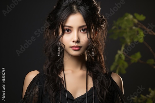 Iconic Korean Hairstyles - stock photography concepts