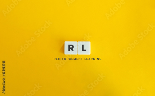 Schilderij op canvas Reinforcement learning (RL).