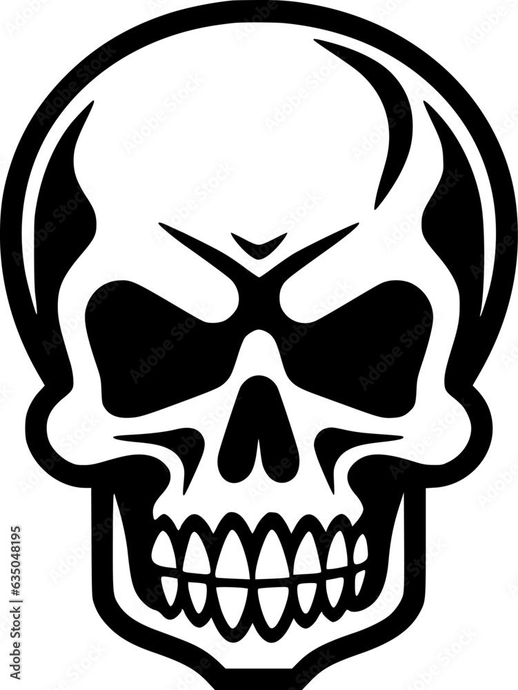 Skull - High Quality Vector Logo - Vector illustration ideal for T-shirt graphic Skull - High Quality Vector Logo - Vector illustration ideal for T-shirt graphic