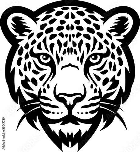 Leopard | Minimalist and Simple Silhouette - Vector illustration