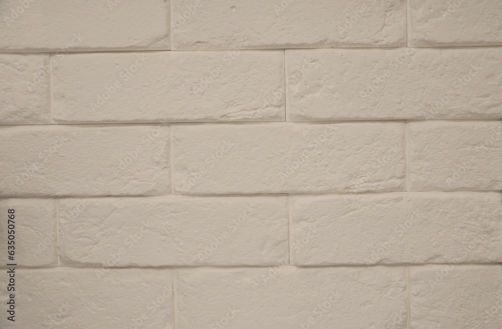 Obraz premium white brick wall