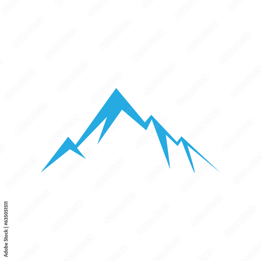 Set of vector mountain and outdoor adventures logo Set of vector mountain and outdoor adventures logo