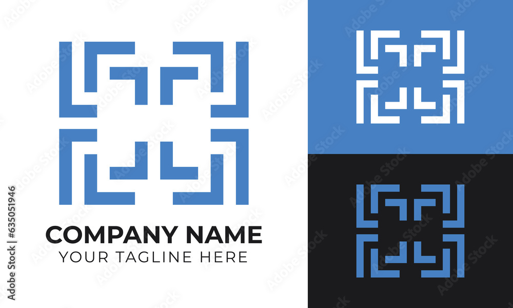 Creative minimal business logo design template for your company Creative minimal business logo design template for your company