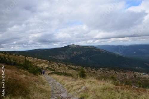 landscape with clouds