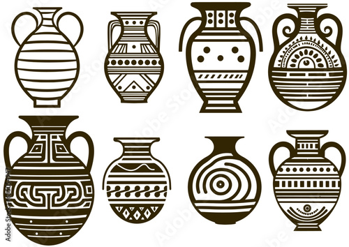 set of vases