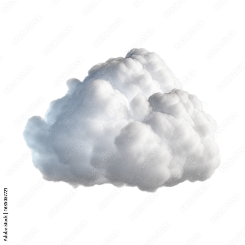 Cloud with transparent background Cloud with transparent background