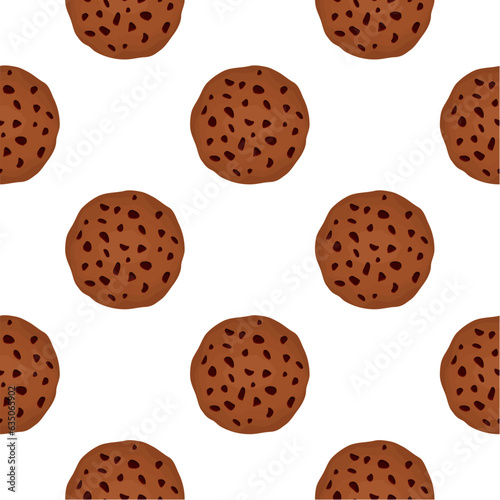 Pattern homemade cookie different taste in pastry biscuit