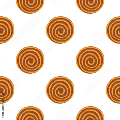 Pattern homemade cookie different taste in pastry biscuit