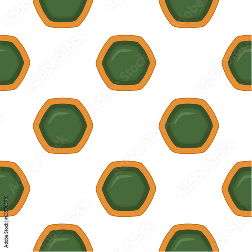 Pattern homemade cookie different taste in pastry biscuit