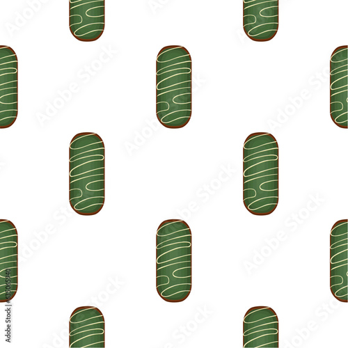 Pattern homemade cookie different taste in pastry biscuit