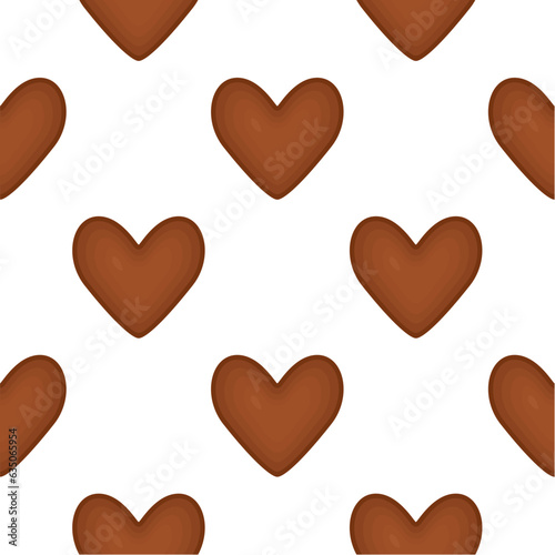 Pattern homemade cookie different taste in pastry biscuit