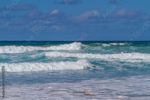 Wellen an der Playa de Cofete  Fuerteventura