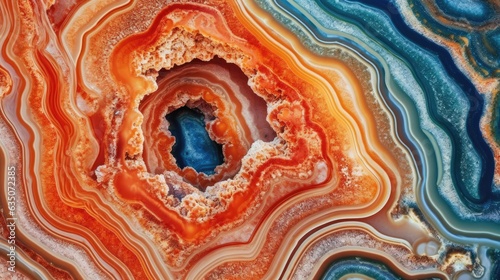 Texture of multi-colored stone background. Generative AI.