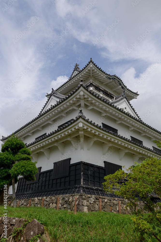 南房総の館山城天守閣