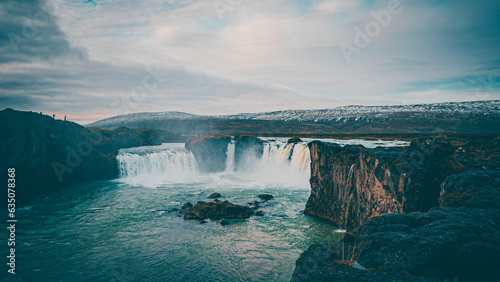 Wasserfall Island 