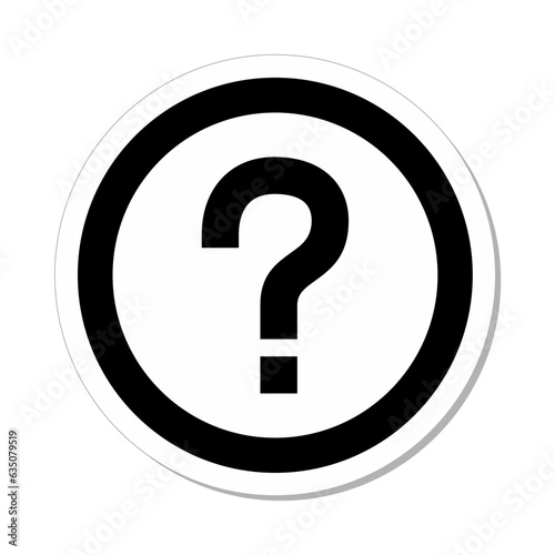 ISO Circle Sign: Information Symbol