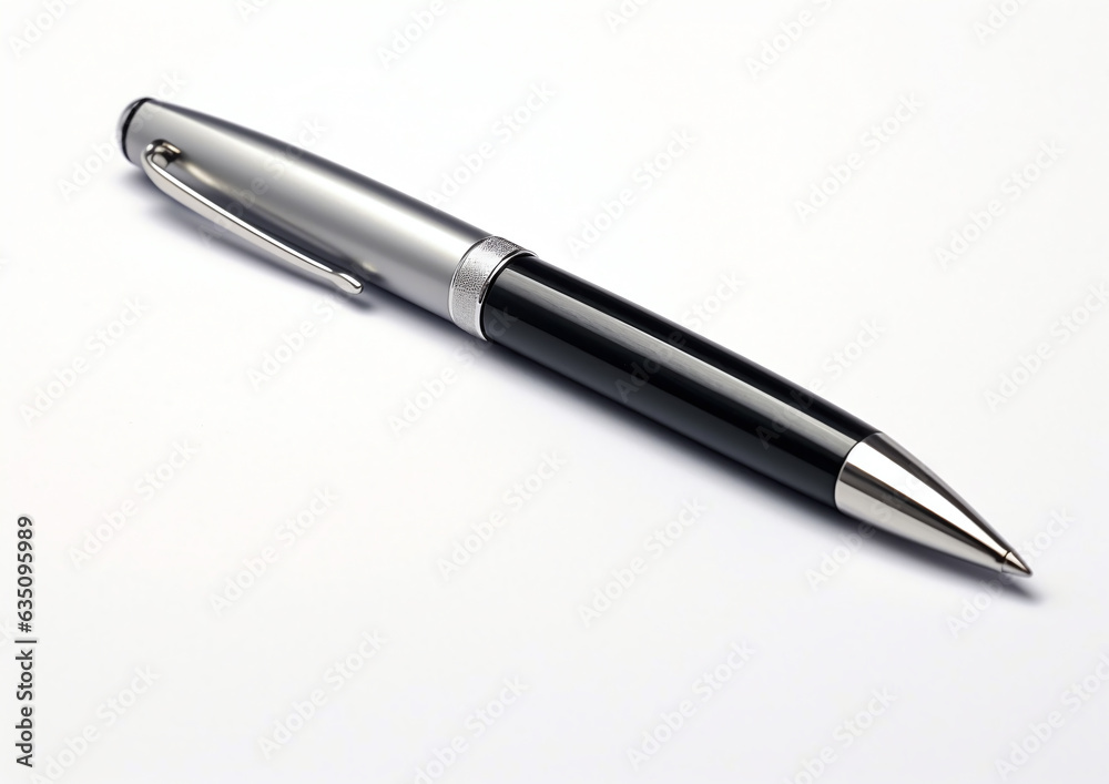 metal black pen isolated on white background. generative ai
metal black pen isolated on white background. generative ai