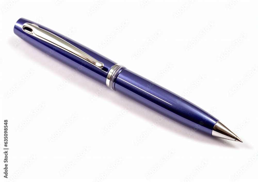 metal blue pen isolated on white background. generatice ai
metal blue pen isolated on white background. generatice ai