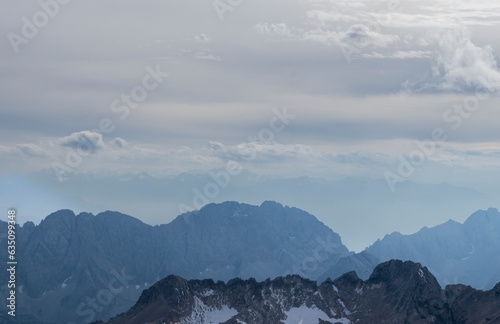 Montanha Zugspitze na Alemanha, Europa