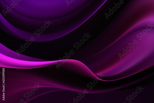 Purple abstract curve and wavy background