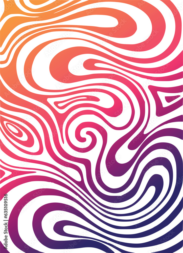 Obraz premium Abstract bright background with waves and flow