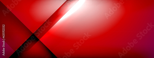 Light and shadow squares and lines abstract background