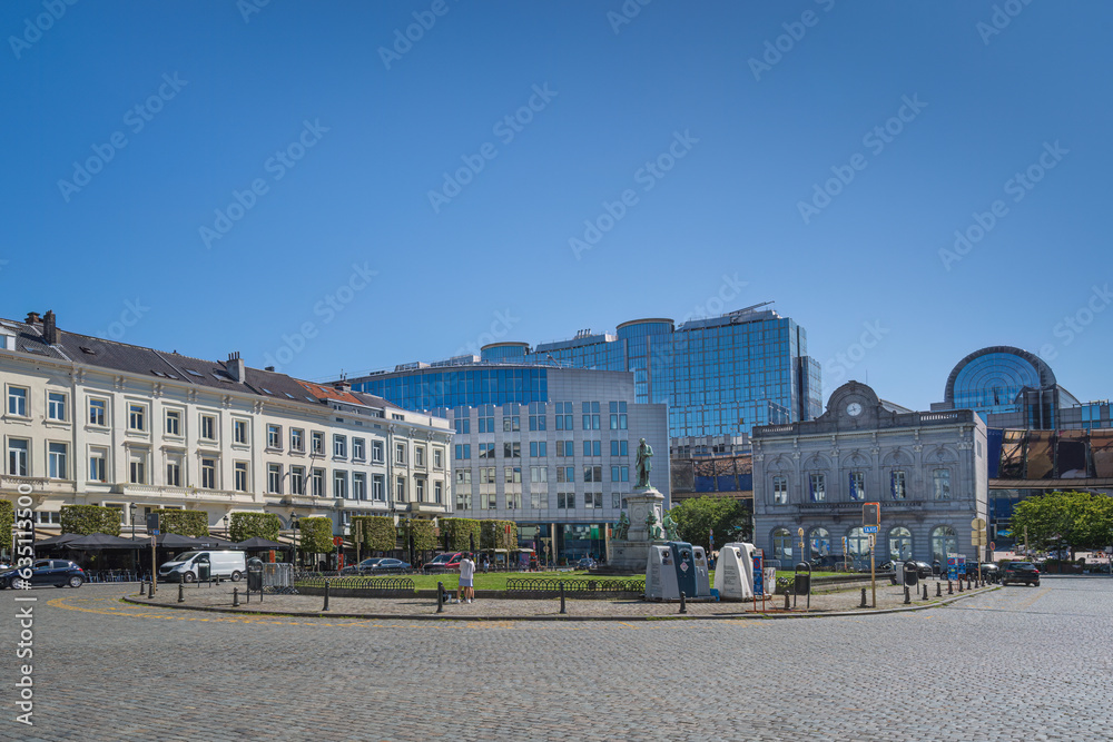 Place du Luxembourg in Brussels Belgium