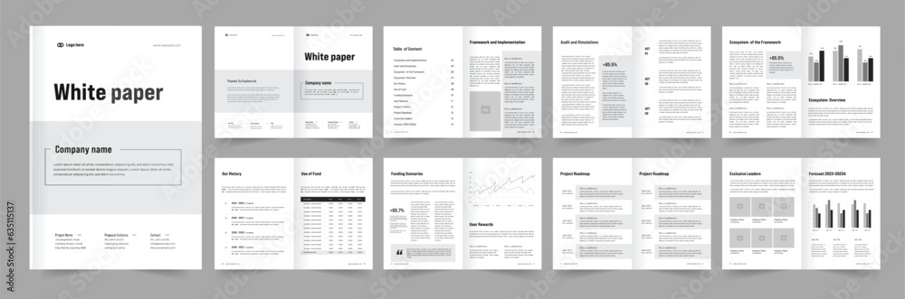 whitepaper design template