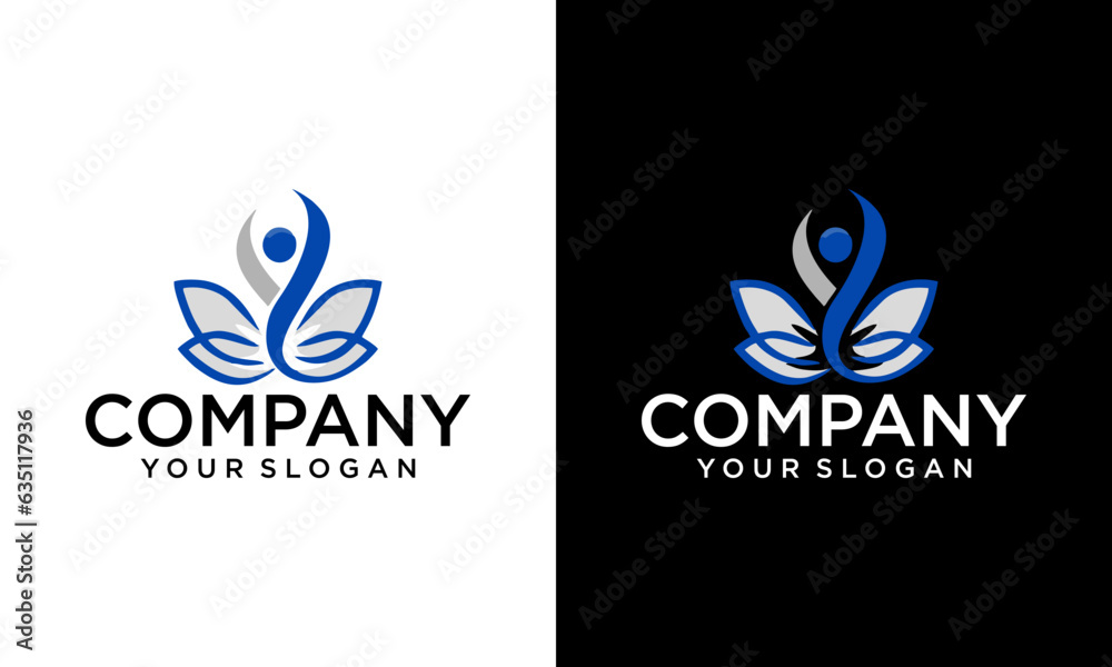 marijuana logo design, happy people vector