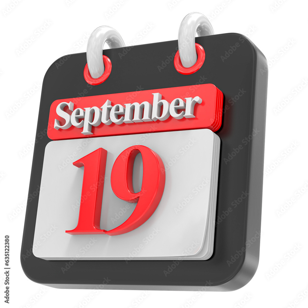 calendar day icon 3d render calendar day icon 3d render