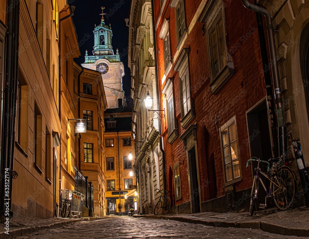 Stockholm bei Nacht