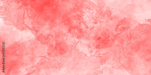 Wallpaper Mural Pink watercolor abstract background. Watercolor pink background. Soft pastel pink watercolour background painted on white paper texture Torontodigital.ca