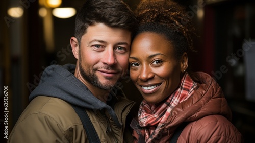 Portrait of a Mixed-Race Couple Rejecting Stereotypes and Celebrating Their Special Love.