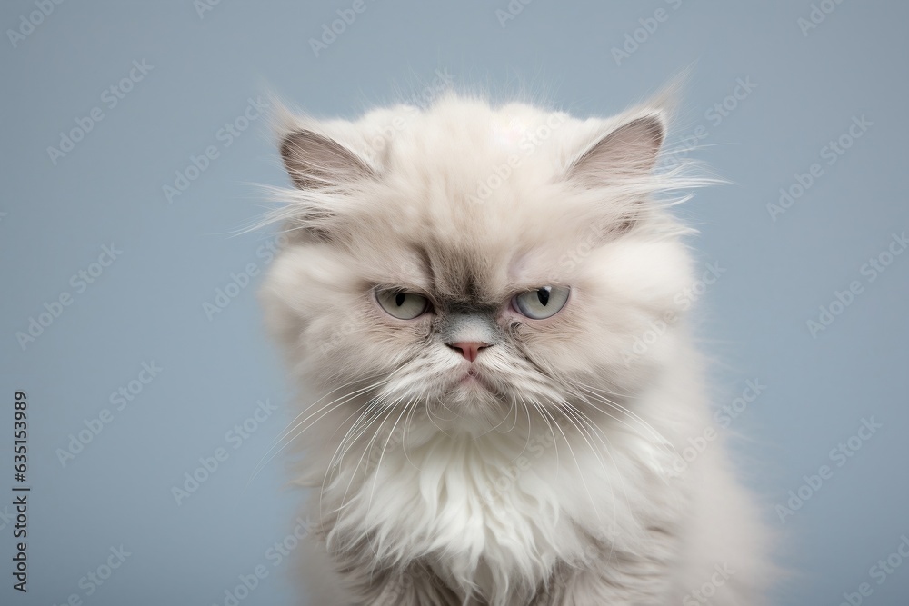 Adorable Grumpy Kitten, Generative Ai