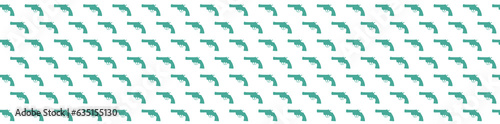 Revolver modern gun design pattern to print on t-shirt. Weapon pattern background design.