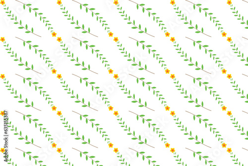 seamless flower and leaf abstrack patten design .