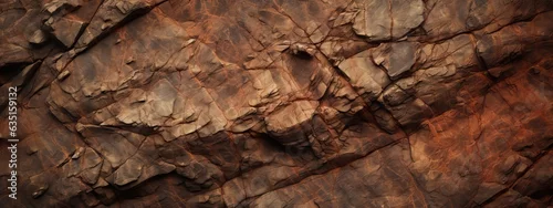 Panel kuchenny z motywem Dark red orange brown rock texture with cracks. Close-up. Rough mountain surface. Stone granite background for design. Nature.