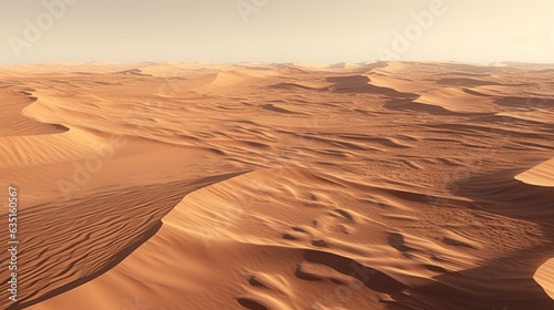 desert dune with sand, generative AI