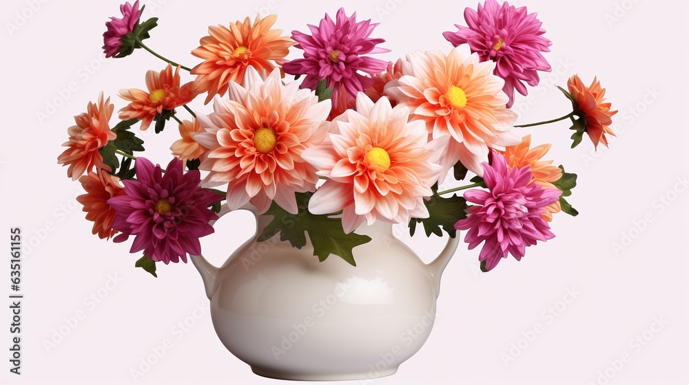 bouquet of flowers in vase bouquet of flowers in vase