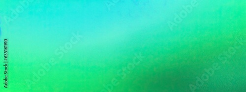 Lime green turquoise teal light blue abstract texture background. Color gradient, ombre. Colorful matte background. Grain, noise. Space for design. Toned canvas fabric. Web banner. Wide.