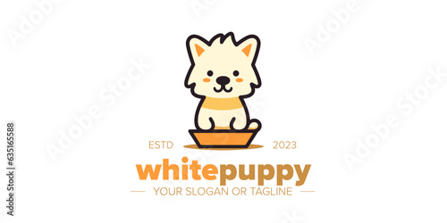 Pet Lovers' Delight: Vector Puppy Dog Art for Pet Shop, House, and Clinic Brands