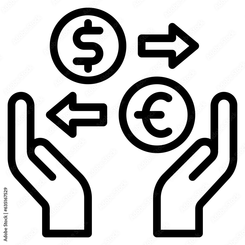 Stock Exchange icon can be used for uiux, etc