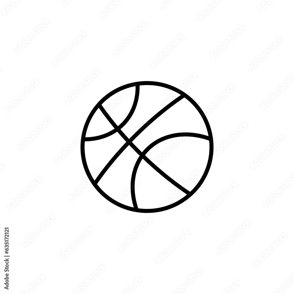 Basket Ball icon design with white background stock illustration Basket Ball icon design with white background stock illustration