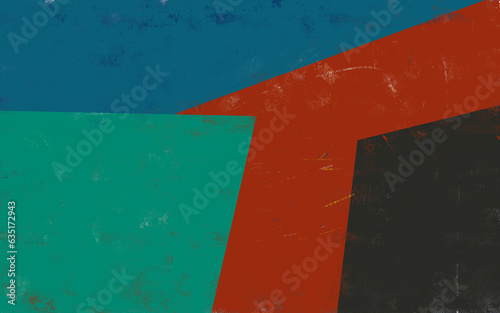 abstract background. colorful paint on wall art illustration design.