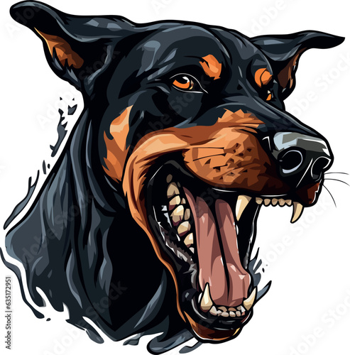 cane nero feroce 01
