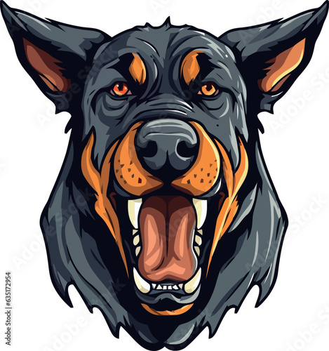 cane nero feroce
